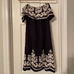 LABEL by five twelve Canvas Strapless Dress